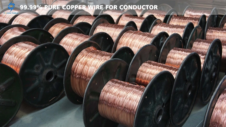 Single Core Flexible Cooper Wire Fire Resistance PVC Insulation 300/500V 450/750V Electrical Wire