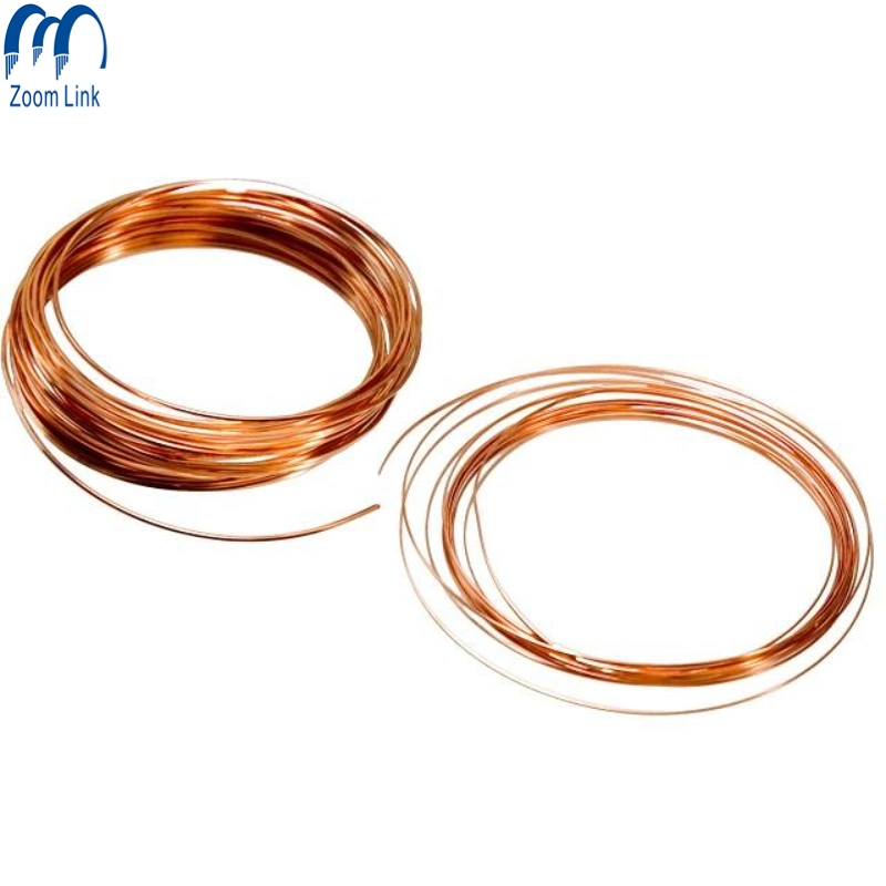 China Manufacturer Hot Exporting Heat Resistant Bare Pure Electrical Copper Wire Spool