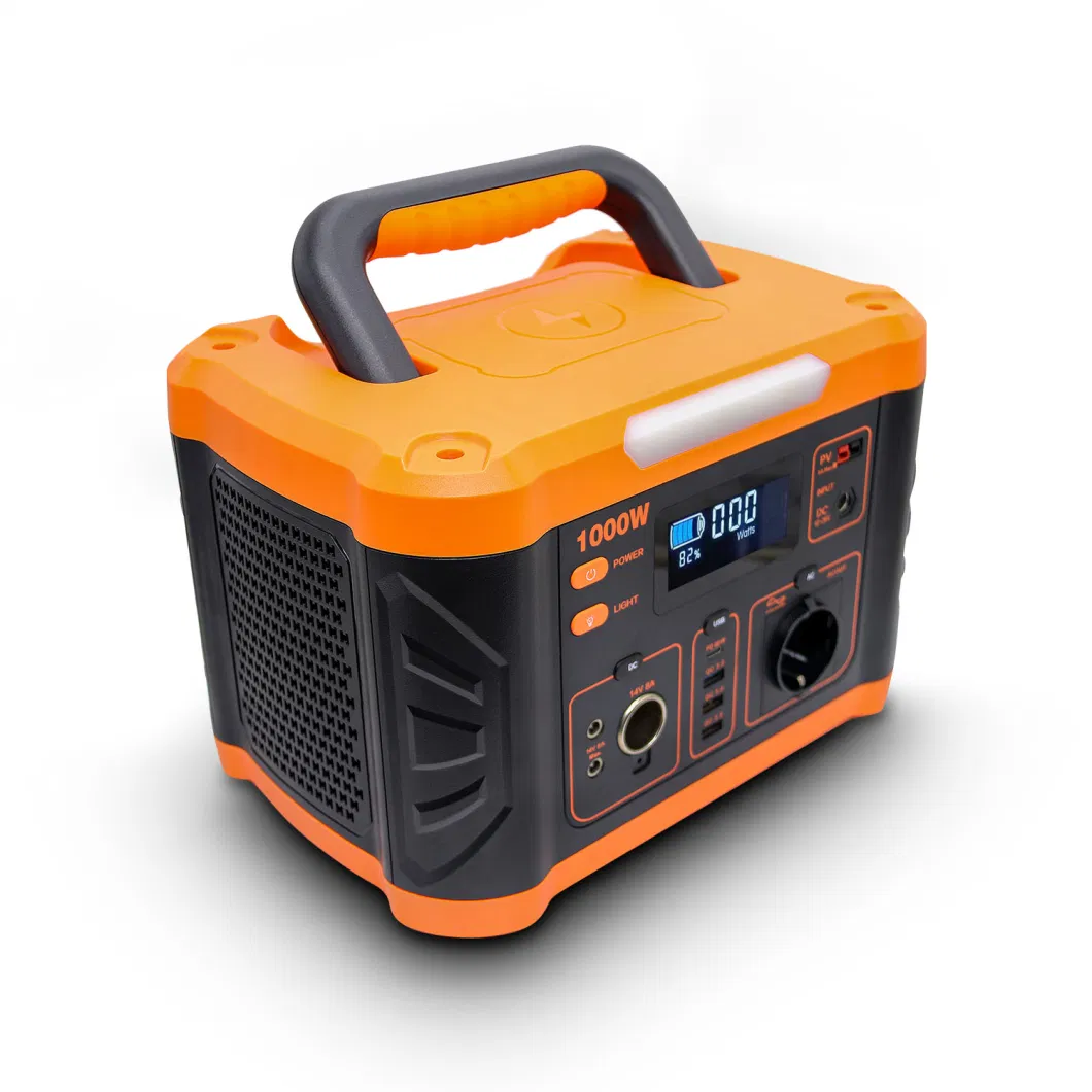 Factory Supply 1000W Power Station Portable for Home Power Back up