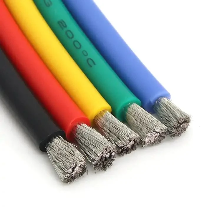 Red/Black Heat-Resistant Soft Electrical Silicone Wire Cable 8 10 12 14 16 18 20 22 24 26 28 30 AWG for Car Battery Automotive