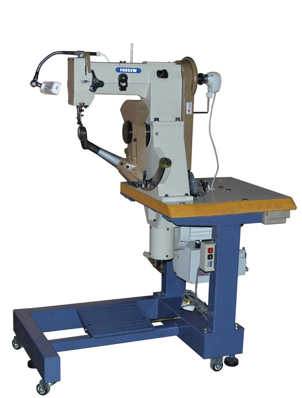 Double Thread Seated Type Side Seams Sole Stitching Machine for Shoes