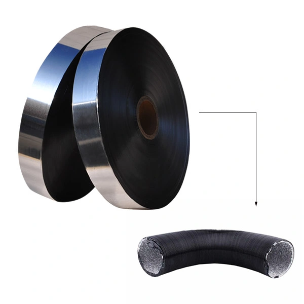 China High Quality Copper Color Aluminum Pet Foil Roll for Cable
