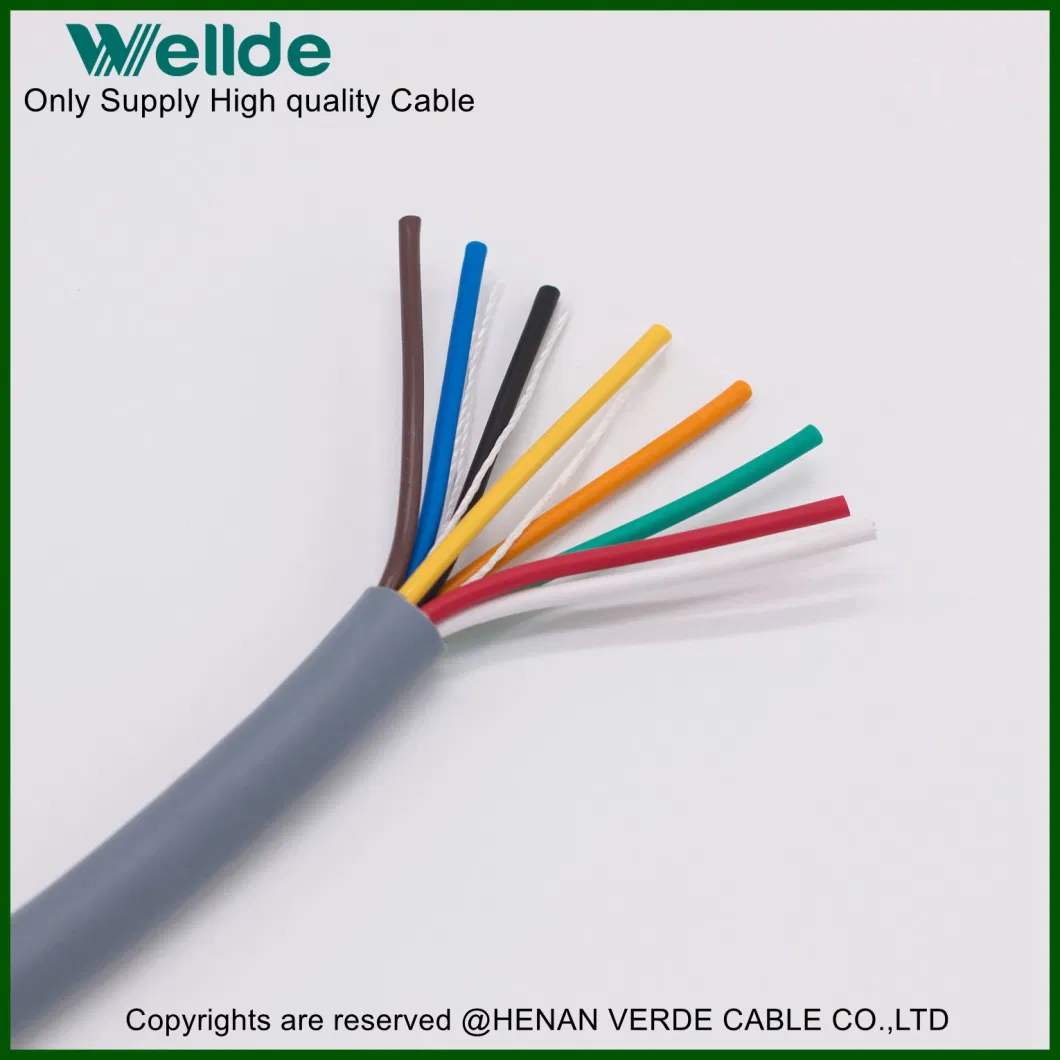 Fire Resistant Copper Wire PVC XLPE Silicone Rubber Insulated Solar Power Electrical Wire Earth Control Shielded CAT6 Flexible Electric Cable