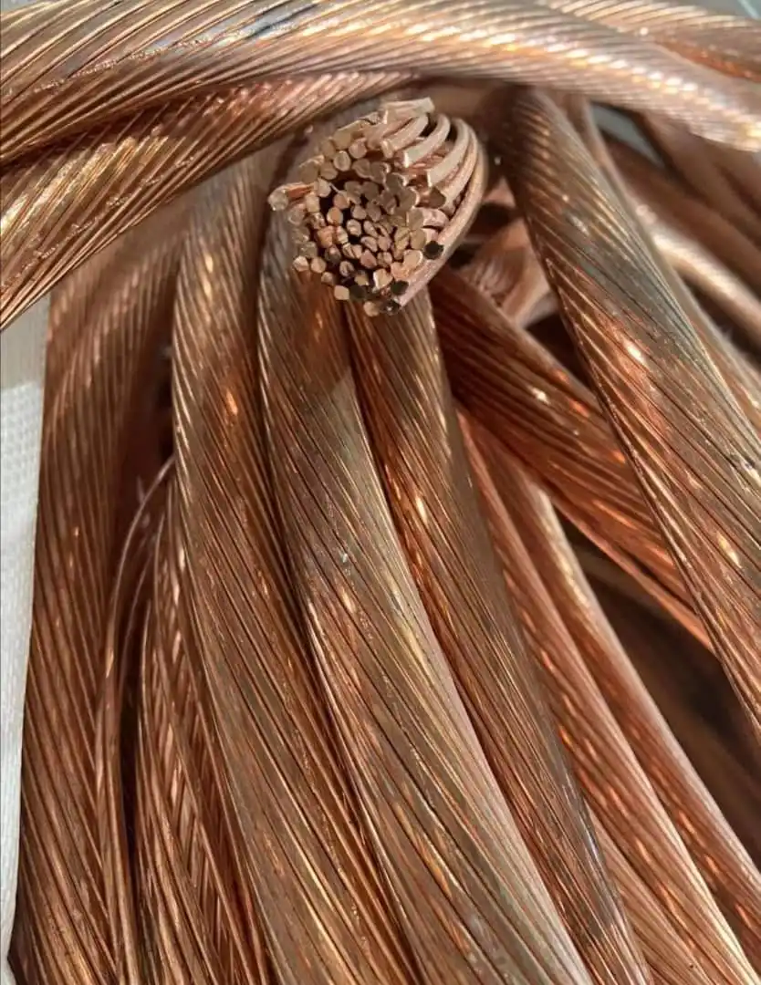 Copper Scrap 0.5mm 0.8mm Thin Welding Bare Copper Wire for Electrical