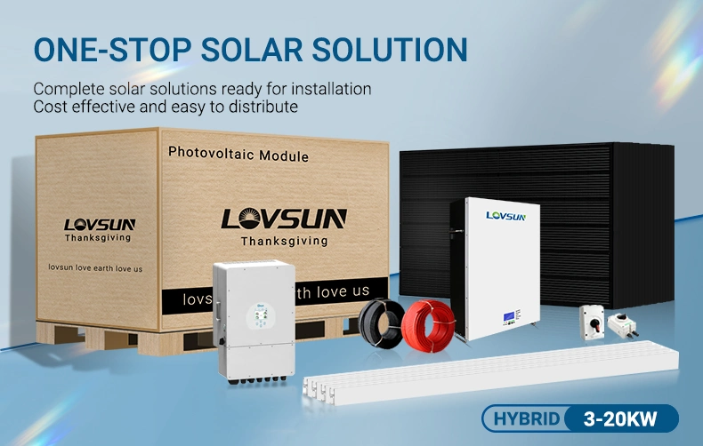 Solar Energy System 10kw Residential Solar Hybrid System Power Plant