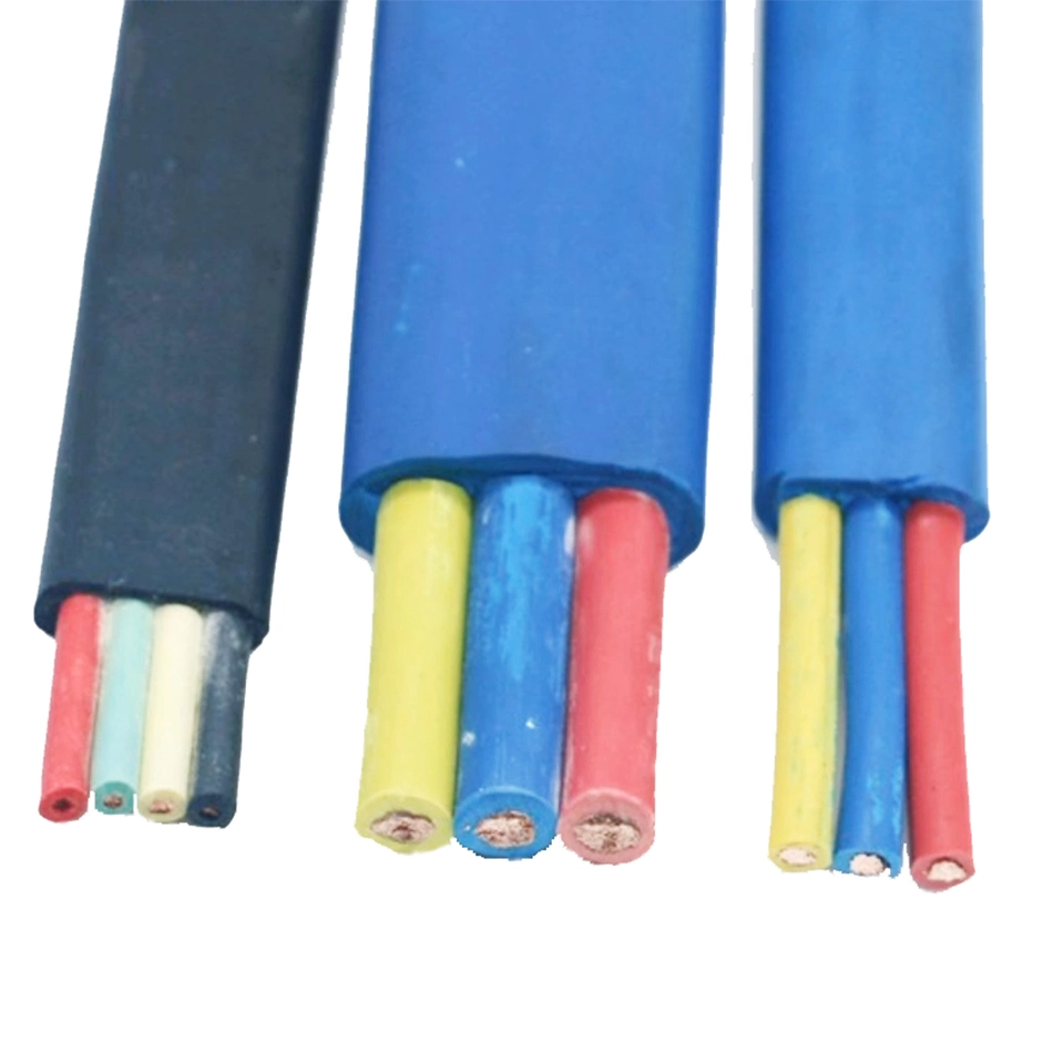 12/2 10/2 W/G Waterproof Flexible PVC Flat Submersible Pump Cable Power Cables