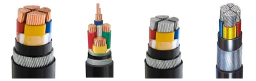 Low Voltage PVC Sheath XLPE Insulated Multi Cores 10 mm Armoured Cable