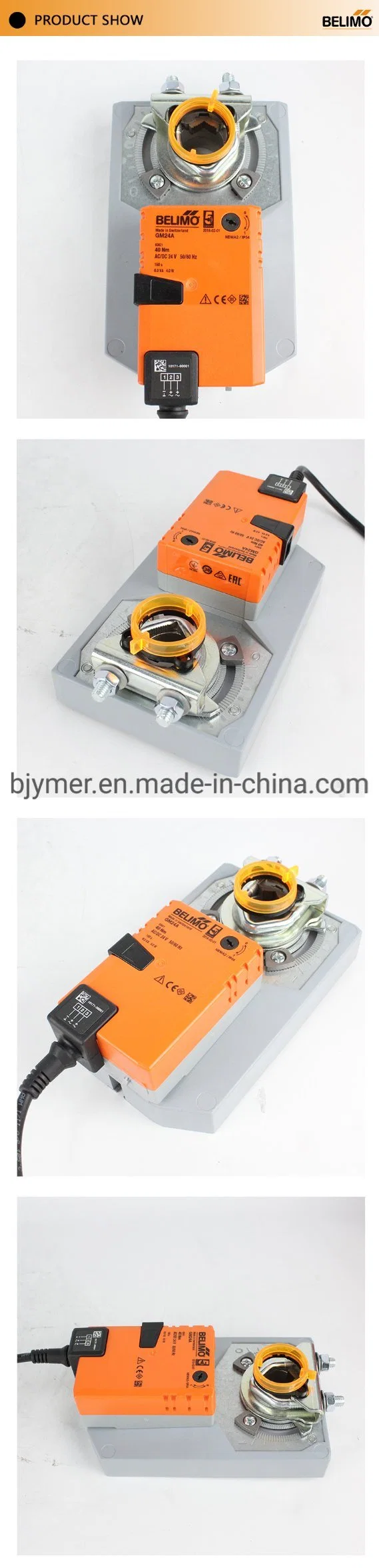 Belimo 40nm GM24A AC24V DC24V Damper Actuator for Adjusting Dampers