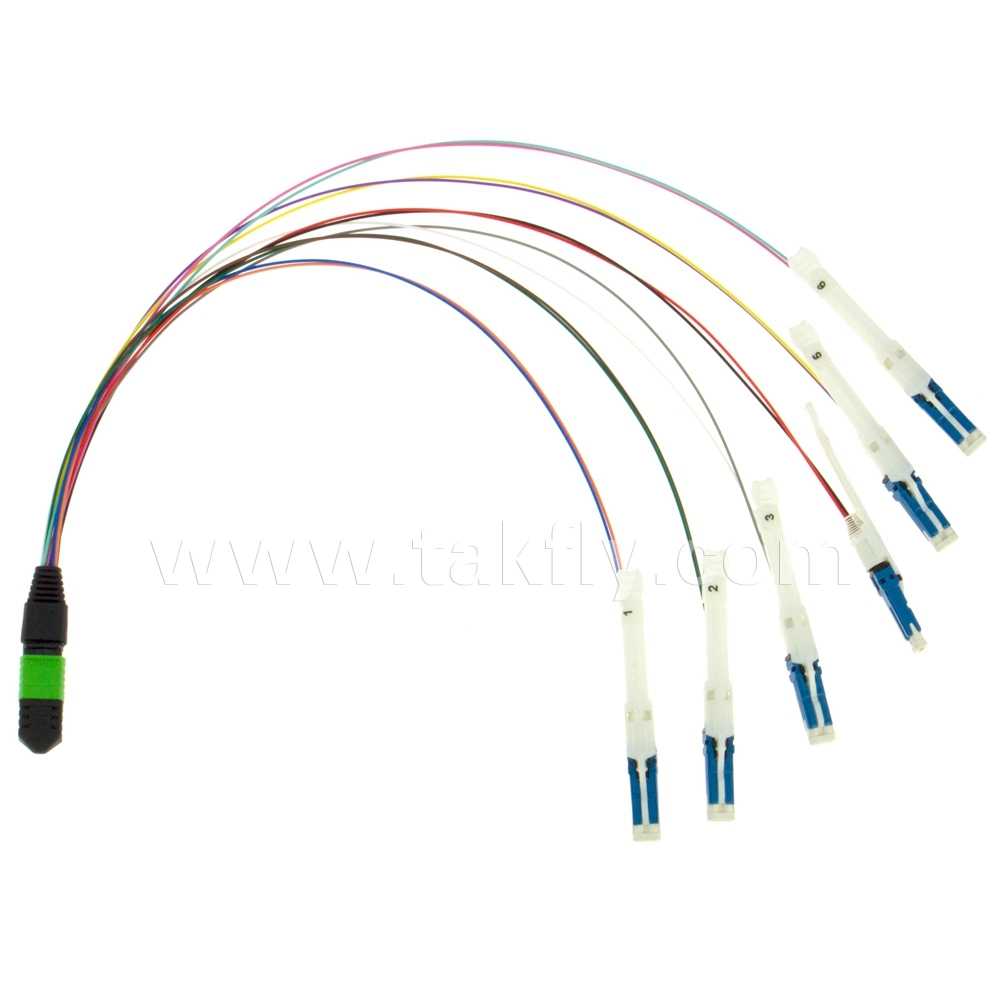 Fiber Optic Cable MPO-Sc Sm mm Om3 Om4 Fiber Patch Cord