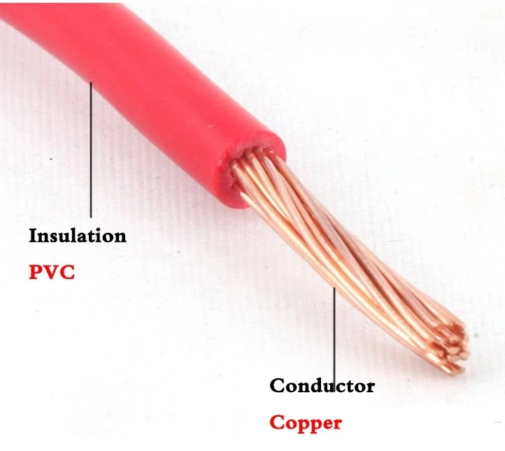 16mm Insulated Flexible Wire BV Wire Electric Copper Wire Cable for Building and House Wiring