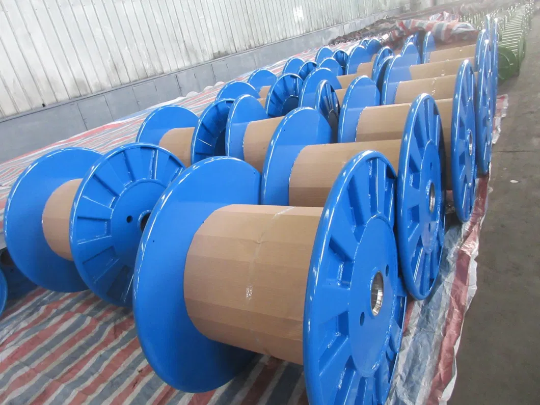 High Dimensional Accuracy Metal Flange Process Bobbin Cable Spools for Sale Electrical Wire Spool