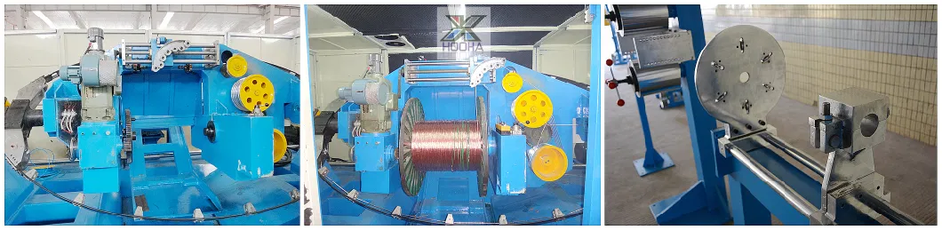 Bow Double Wire Twisting Machine High Speed Wire and Cable Making Machine