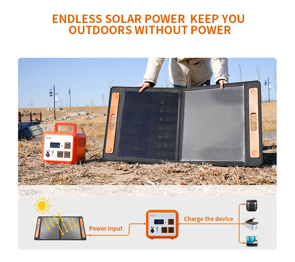 1500W/220V LED Switching Portable Multi-Purpose Charging Mobile Electric Solar Charger Power Station Bank DC/AC Power Supply