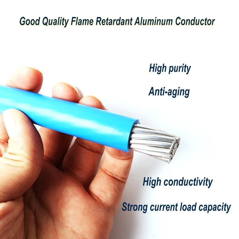 Flame Retardant LSZH Aluminum Conductor Cables Electrical Wire Power Cable 1.0mm 1.5mm 2.5mm 4mm 6mm 10mm