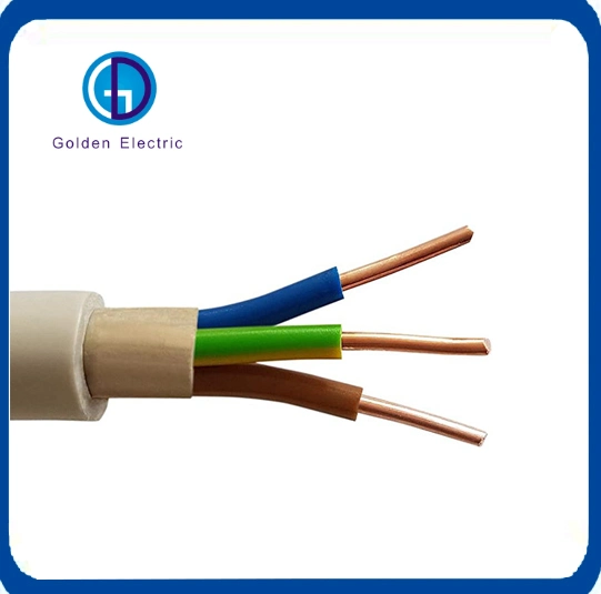 Electrical Cable Nym 3X1.5 mm 3X2.5 mm PVC Insulation Copper Conductor Cable Wire