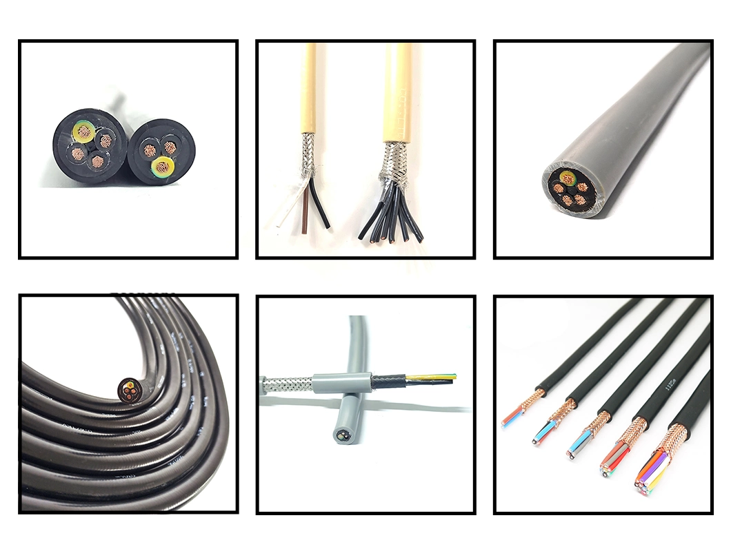 H05vvc4V5-K Oil Resistant Instrumentation Flexible Cable with Copper Braiding for Industry and Machinery