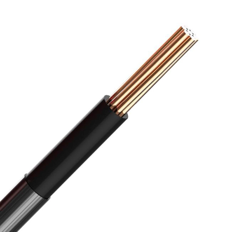 Armored Thhn Thw Nylon Sheathed Electric Wire CE UL BPS Certified Pure Copper 14AWG Power Cable