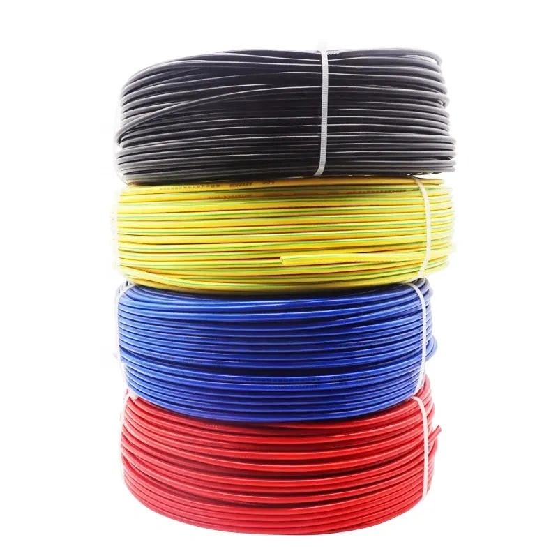 China High Qaulity 1.5mm 2.5mm 4mm 6mm 10mm 16mm 25mm Single Core Copper PVC House BV Bvr Wiring Electrical Cable and Wire Building Wire