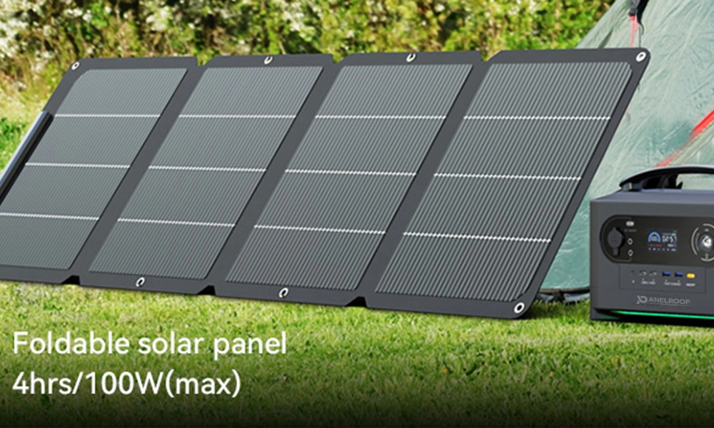 Panelroof Portable Power Station 500wh 1000wh 2400wh for Emergency Solar System Outdoor Power Supply