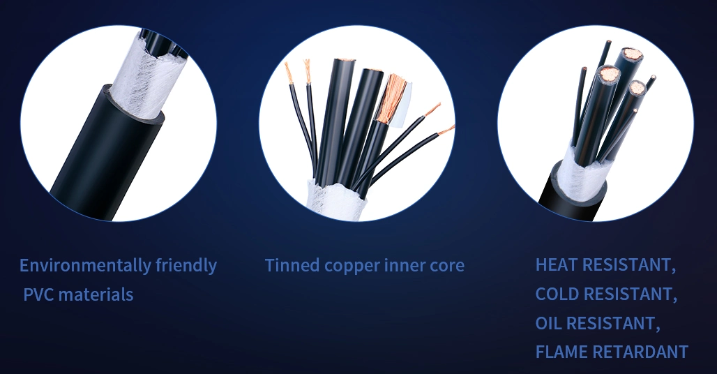 Copper Core XLPE PE PVC Insulated Sheathed Power Electric Wire Cable
