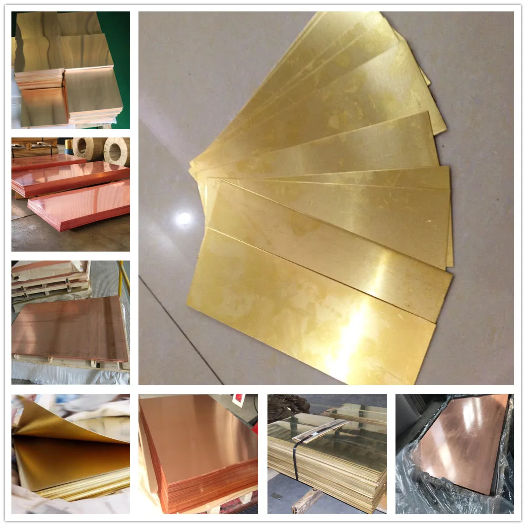 Brass Copper Plate Sheet H59 H62 H68 H65 H70 H75 H80 H85