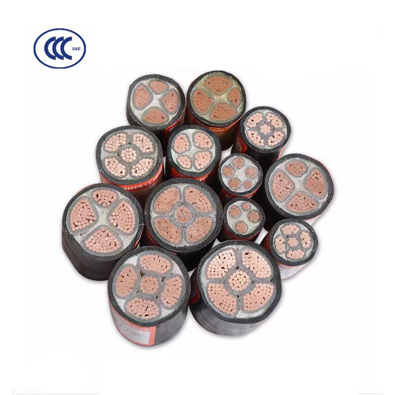 National Standard Flame Retardant Pure Copper Core Yjv2 3 4 5 Core 1.5 2.5 46 Square Low Voltage Cable Sheathed Power Cable