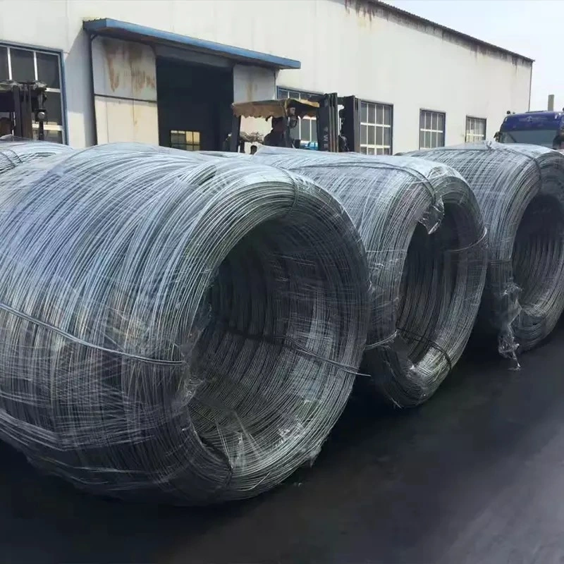 Production De Cintres Clou Fil D&prime;acier Rond En Acier SAE 1008 1022 Steel Wire Round Rod Bar Wire