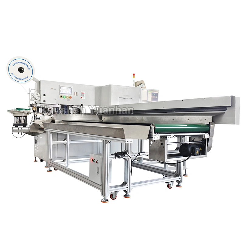 CCD Detection Automatic Wire Cutting Stripping Crimping Inserting Housing Machine Wire Harness Assembly Machine