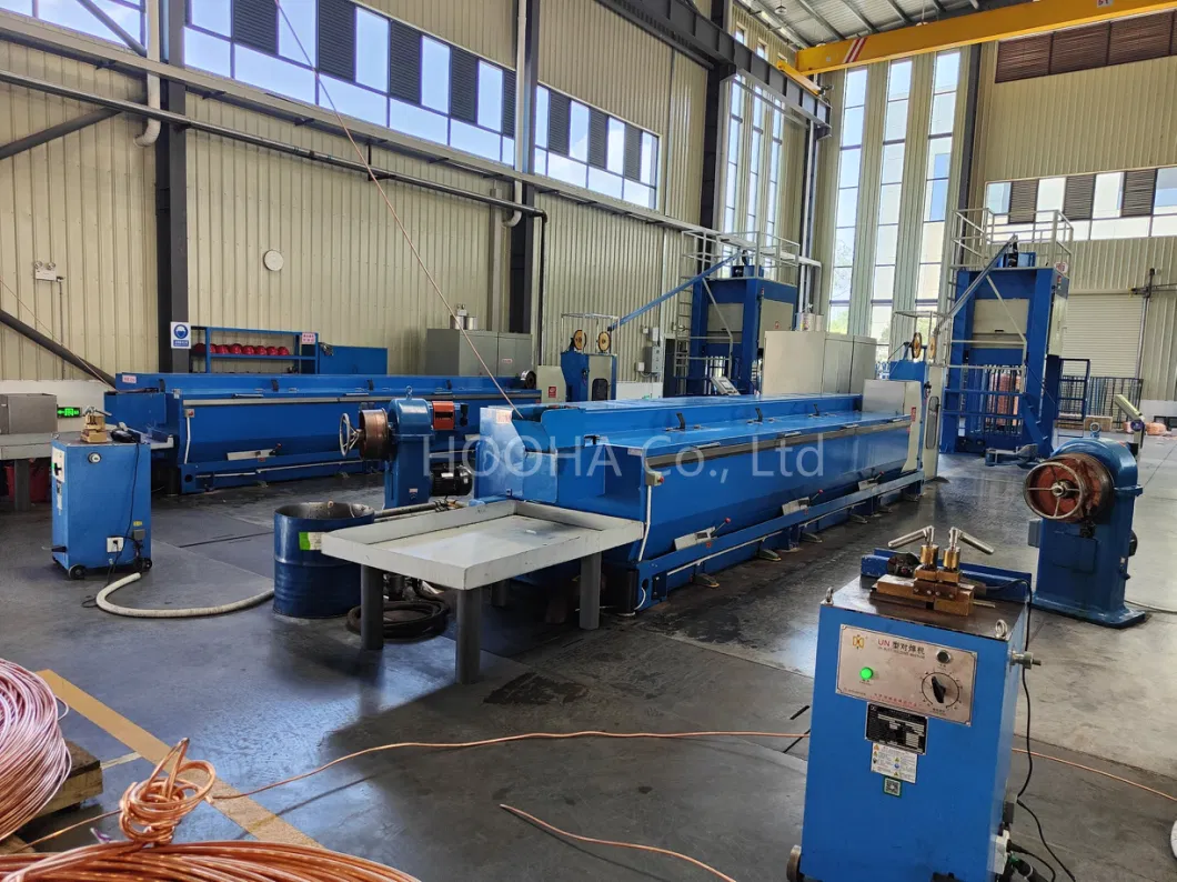 Individual Motor Copper / Aluminum Rbd Wire Drawing Machine Line Cable Making Machine