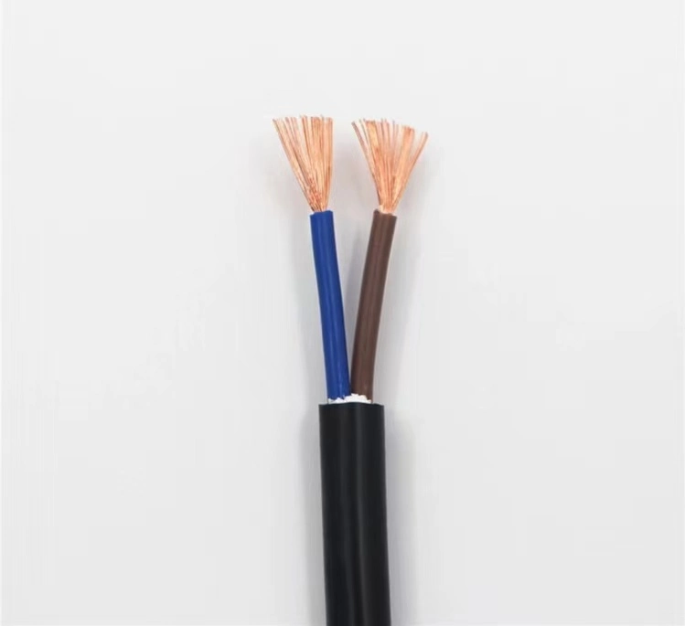 Multi Conductors Flexible Cable Rvv 2 3 4 5 Core 0.75 1 1.5 2.5 4 6mm Flame Retardant Electrical Cable Wire Power Cable