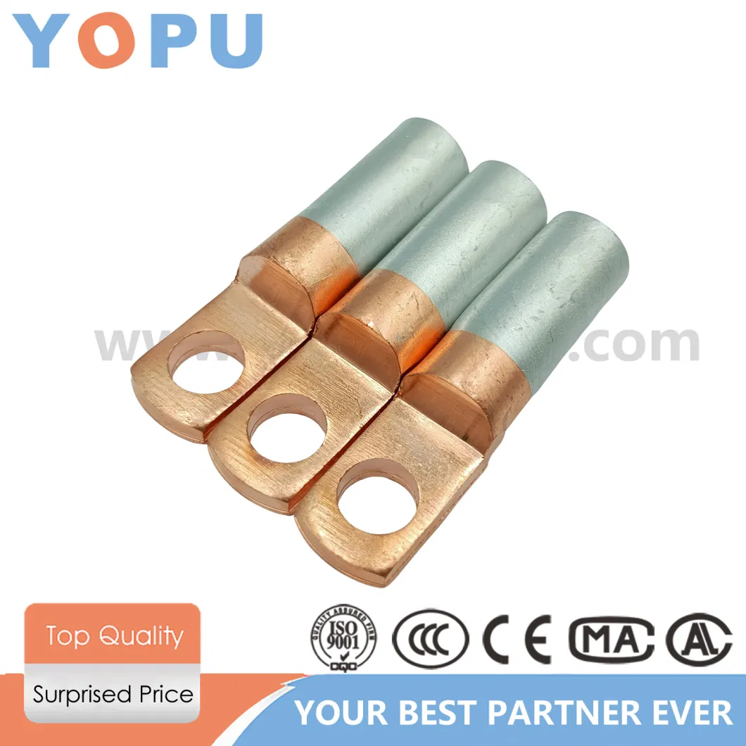 Multi-Style Copper Aluminum Connecting Electrical Connectors Ring Terminals Wire Bimetallic Automotive Cable Bimetal Lugs