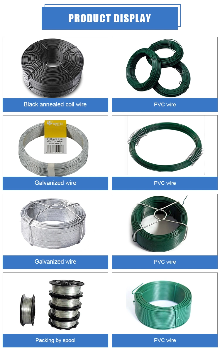 PVC Coated Double Loop Rebar Tie Wire