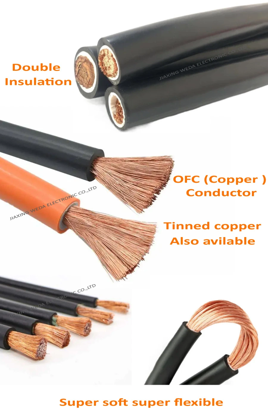 BV RV H07V-K 450/750V Tinned Copper OFC Cu Tcu CCA Welding Battery Cable Building Ground Electric Wire Cable 1.5mm 2.5mm 4mm 6mm 10mm 16mm 25mm 35mm 50mm 70mm