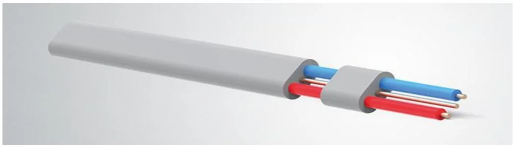 PVC Copper Cable Grey Plastic 6242y Flat Insulated Heating Solid Twin and Earth 2.5 mm Heating Wire