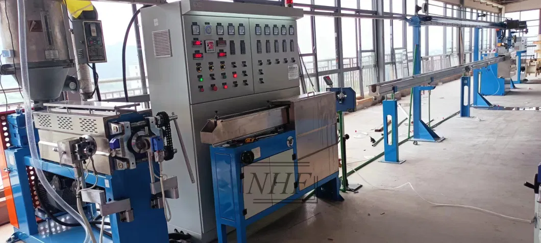 PE Single or Multi Electrical Wire and Cable Production Line Cable Extrusion Line