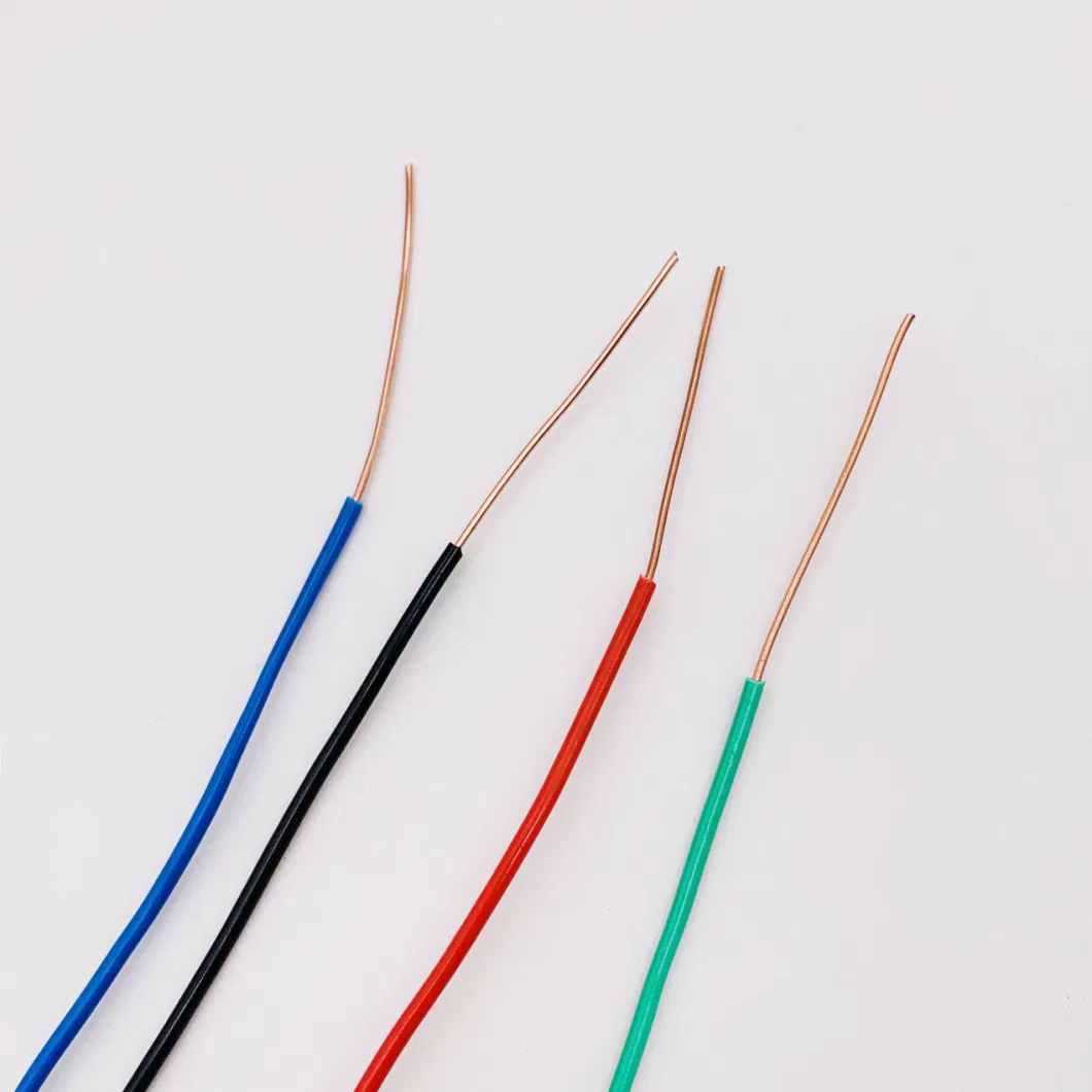 Pure Copper 4.0mm Single Core Hard Wire PVC Flame-Retardant Insulated Power Cable