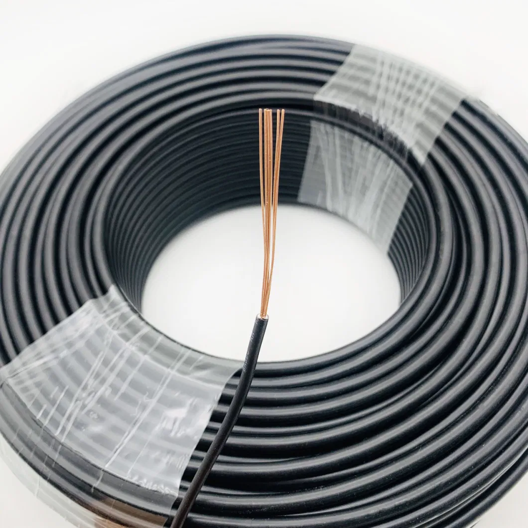 10.0mm Single Core Copper Conductor PVC Insulated House Wiring Electrical Wire Cable