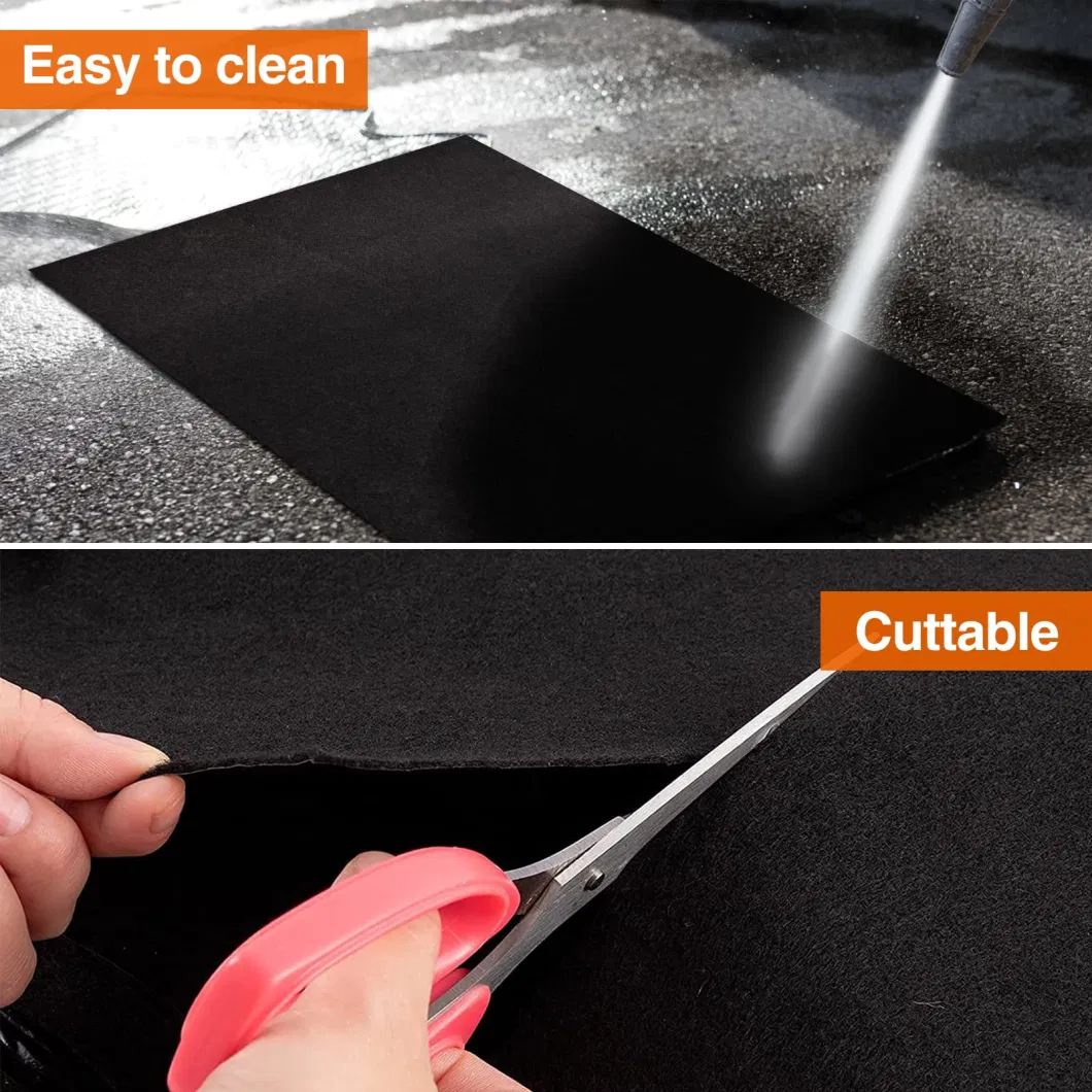 Custom Anti Slip Oill Spill Rubber Mats 1 Car Garage Floor Mat