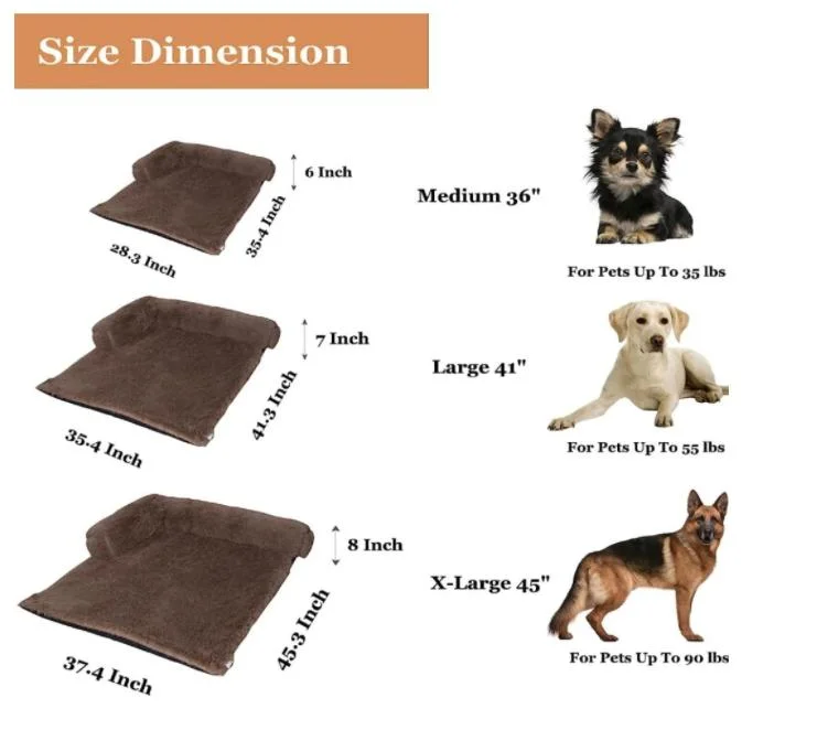 Dog Kennel Plush Sofa Pet Kennel Winter Sleeping Cats and Dogs with Removable and Washable Pet Mat Car Mat Amazon New
