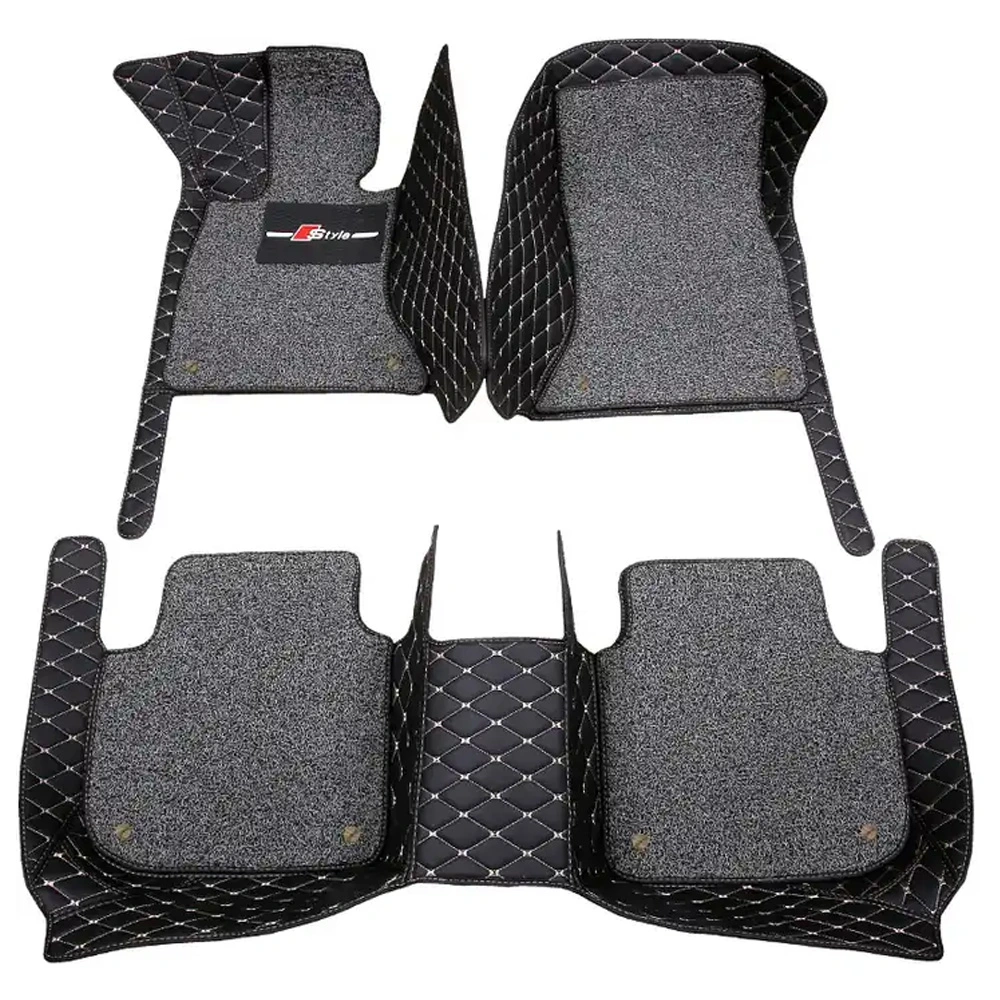 Leather Double Layer 5D Car Floor Mats Toyota Camry Car Floor Mats