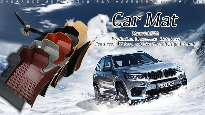 Customized Waterproof Car Accessories Anti-Slip Floor Luxury Car Mats 5D Mats