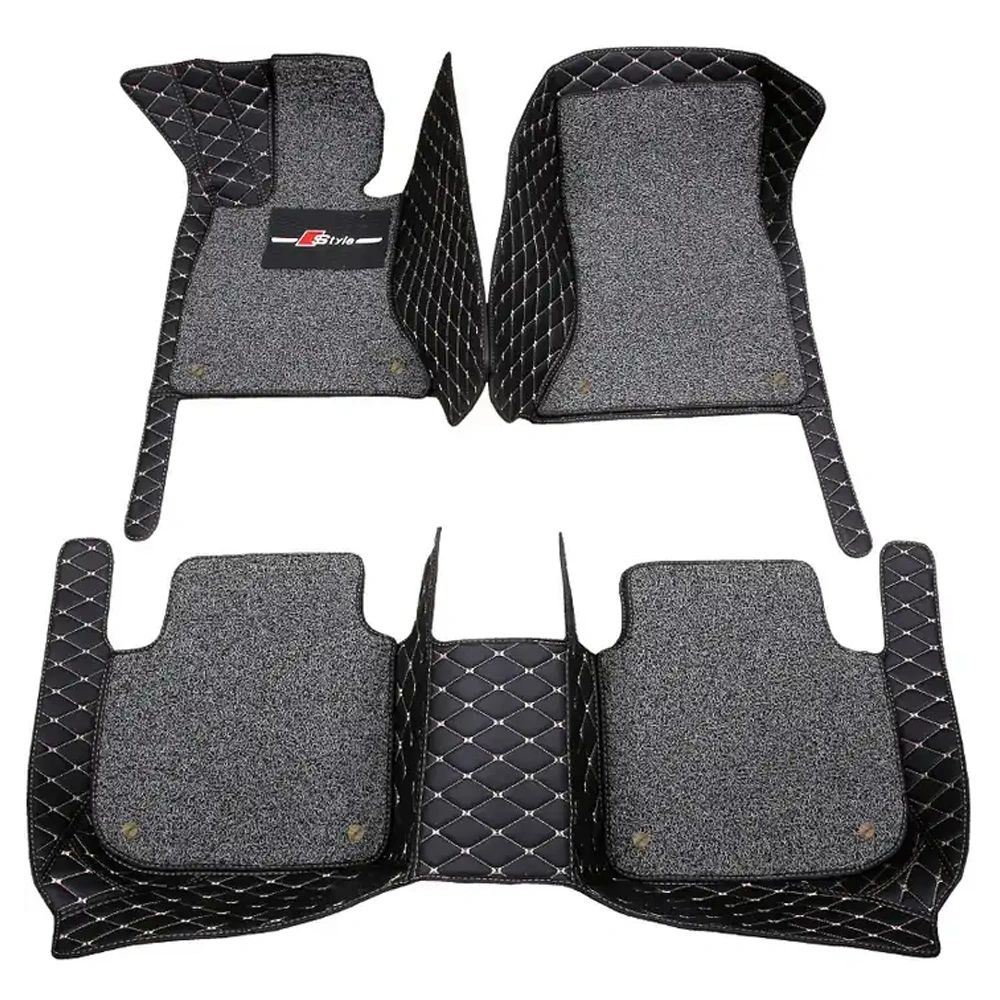 Leather Double Layer 5D Car Floor Mats Toyota Camry Car Floor Mats