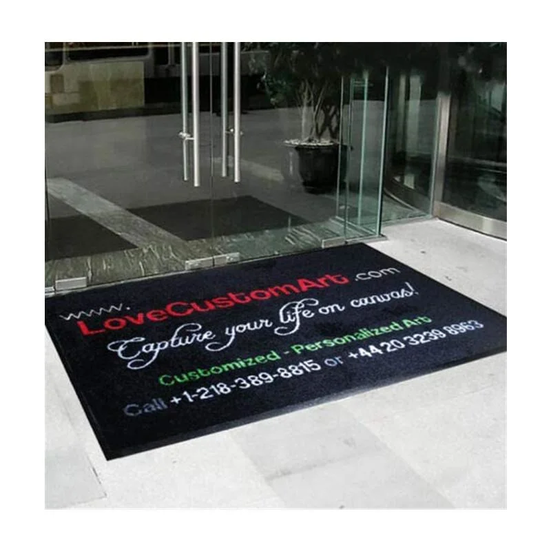 Customized Color and Design of Velour Printed Mat