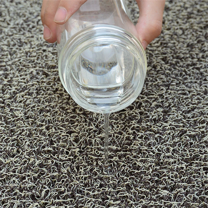 Durable Plastic Washable Anti Slip Coil Floor Mat PVC Carpet
