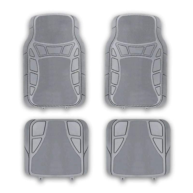 Auto Accessories Universal Waterproof PVC Car Floor Mat Anti-Slip with Carpet