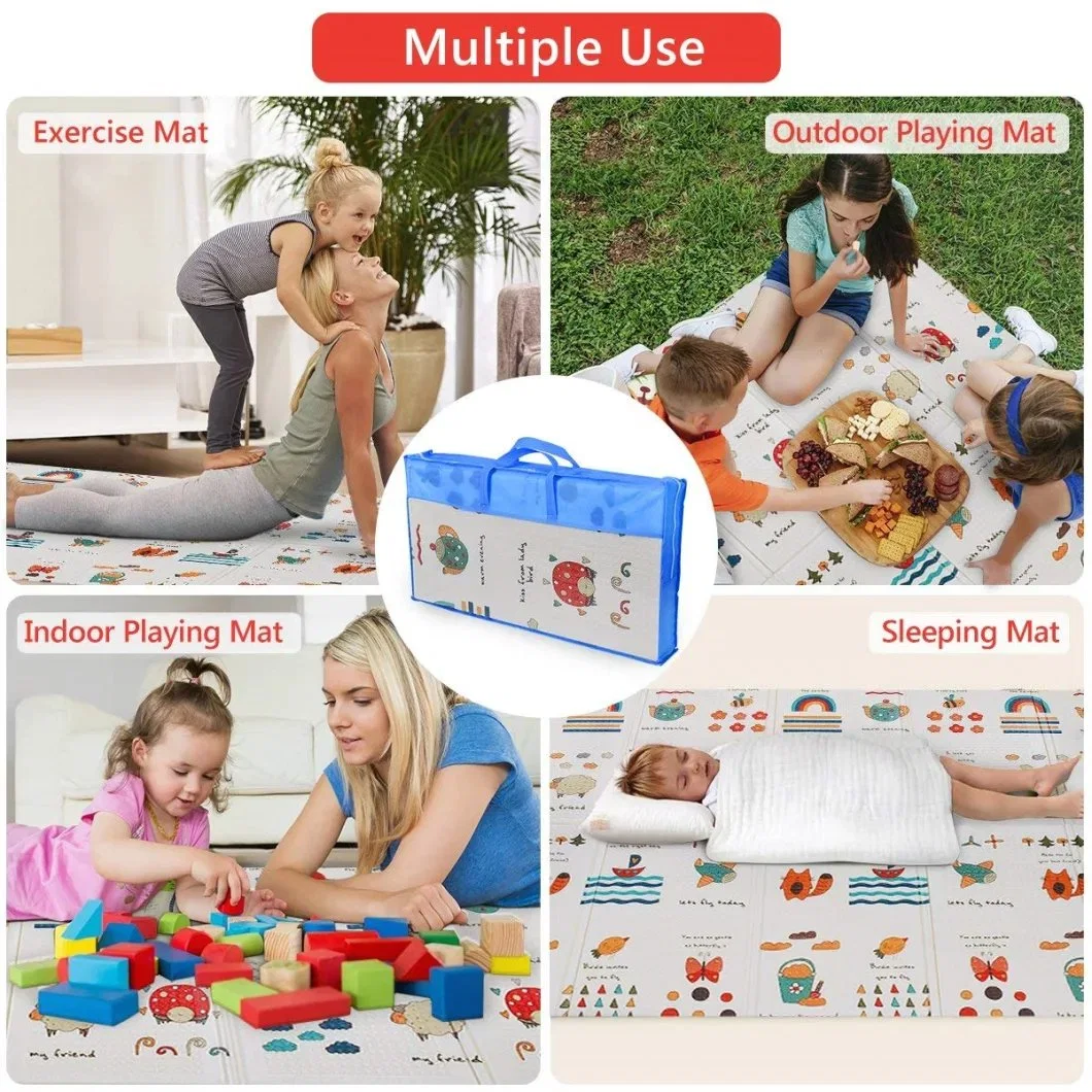 Non-Slip Baby Cartoon Carpet Play Mat Activity Gym Crawling XPE Mat