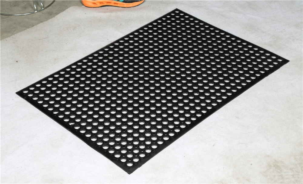 Anti Fatigue Black Heavy Duty Rubber None Slip Door Entrance Mat