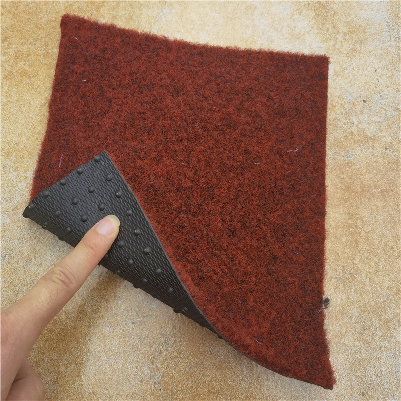 Anti Slip Spike Backing Car Mat Non-Slip PVC Spike Backing Plastic Polyester Face Car Carpet Spike Backing Anti-Slip Carpet Car Mat