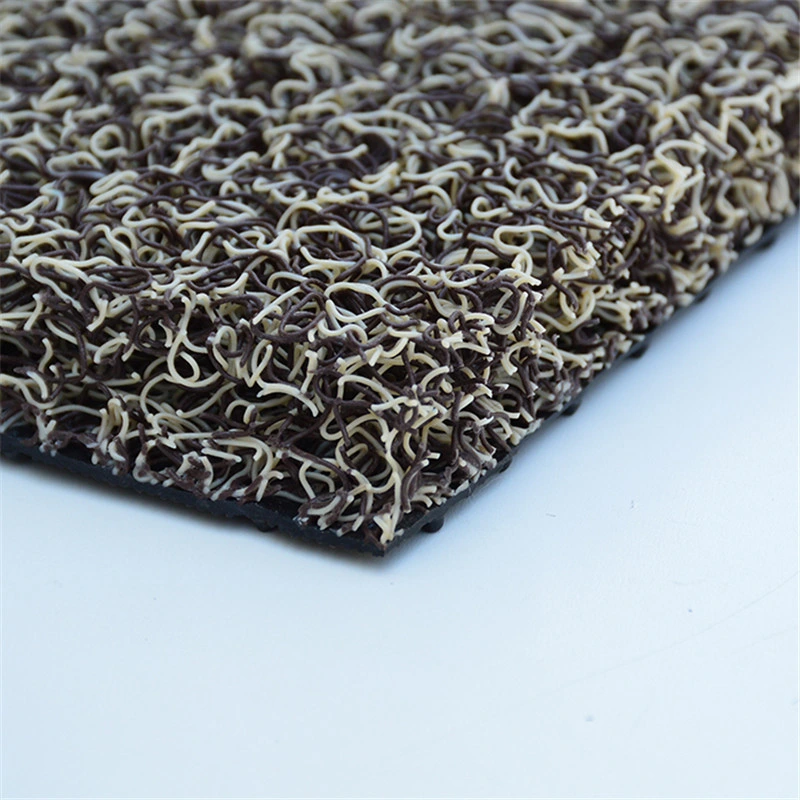 20mm Thickness PVC Coil Car Carpet Floor Anti Slip Mat for Car, 1.22X12m Waterproof Spaghetti Cushion PVC Mat