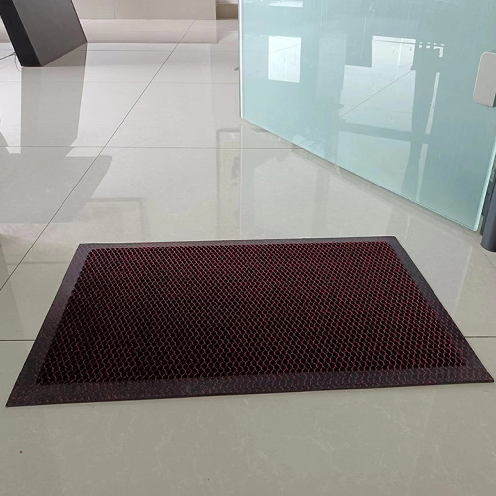 Anti Slip Mat Roll PVC Coil Floor Sracper Mat Entrance Carpet with Firm Backing